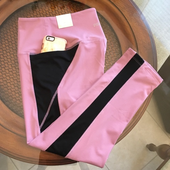 ❤️Pink Ultimate High Waist Crop Pocket Leggings ❤️ - Picture 5 of 7